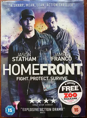 £5.85 • Buy Homefront DVD 2013 Revenge Movie Crime Thriller With Jason Statham + Slipcover