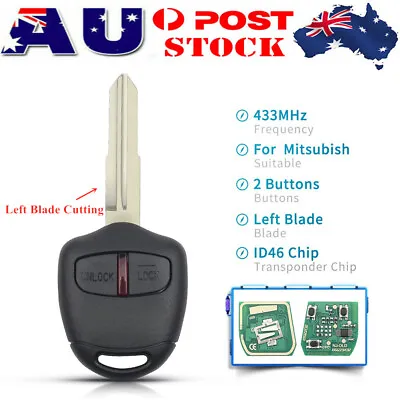 $33.99 • Buy Complete Remote Control Key Transponder For Mitsubishi Outlander MIT8