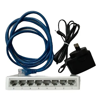 $24.93 • Buy TP-Link Desktop Switch 8-Port Fast 10/100Mbps Ethernet TL-SF1008D