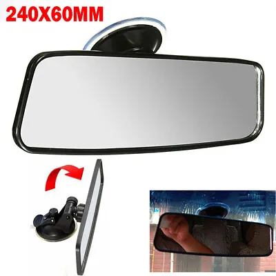 Adjustable Car Rear View Interior Mirror Universal Suction Cup Baby Child Safety • £13.53