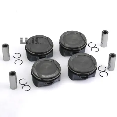 Pistons & Rings Set Φ82mm STD For Volvo S60 V60 V90 XC40 XC60 XC90 2.0 T5 B4204T • $335