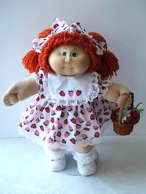 Vintage Cabbage Patch Doll Coleco Custom Strawberry Girl Red Hair Freckles 78-82 • $85