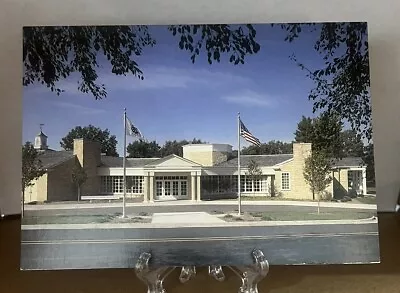 Postcard Herbert Hoover Presidential Library West Branch Iowa IA Posted • $4.75