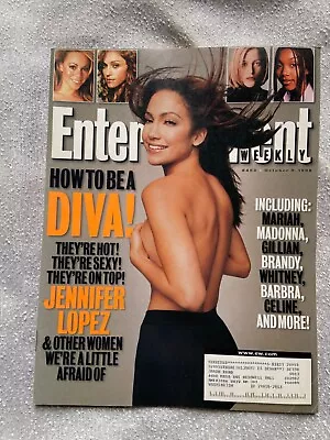 Entertainment Weekly J Lo #453 Topless Cover October 9 1998 Jennifer Lopez • $7