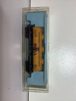 N Scale VTG NIB Atlas 2291 Shell 3 Dom Tank Car Orange - W2 • $15.99