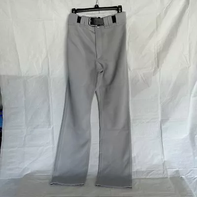 Mizuno Men's Performance Baseball Pants Gray/ Drk. Blue Belt. Size S Athletic • $15