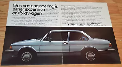 ★1984 Vw Jetta Original Vintage Advertisement Print Ad 84 • $9.99