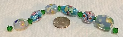 H850 Mixed Lot Of Large Lampwork Beads. Will Combine To Save On Shipping  • $2