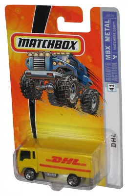 Matchbox MBX Metal (2005) Yellow DHL Toy Die-Cast Truck #41 • $15.98