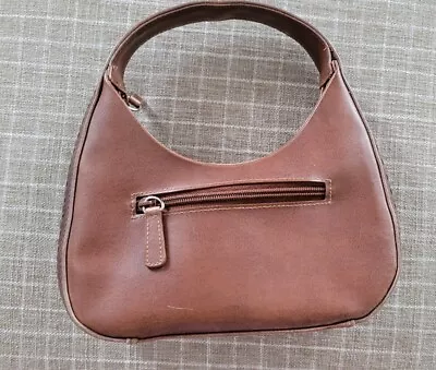 Giannini Faux Leather Vintage Shoulder Hand Bag Brown  Vintage 90s Trendy  • $18