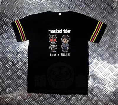 Anime Masked Rider Black T-shirt Unisex Harajuku Basic Short Sleeve Tops TEE #4 • $29.99