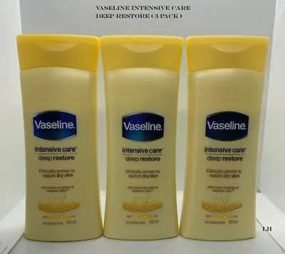 Vaseline Intensive Care Deep Restore 100 Ml ( 3 Pack) • $14.95