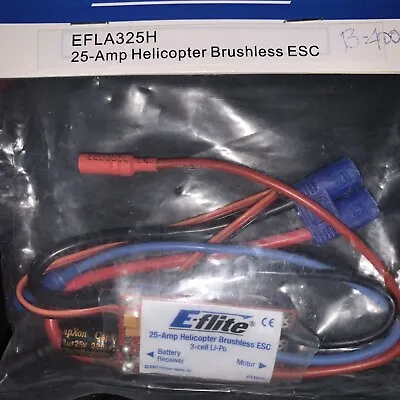 E-Flire EFLA325H 25A Brushless ESC Heli • • $55.99
