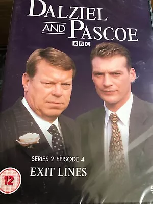 Dalziel And Pascoe Exit Lines Series2 Episode4 Dvd *** New & Factory Sealed *** • £2.25