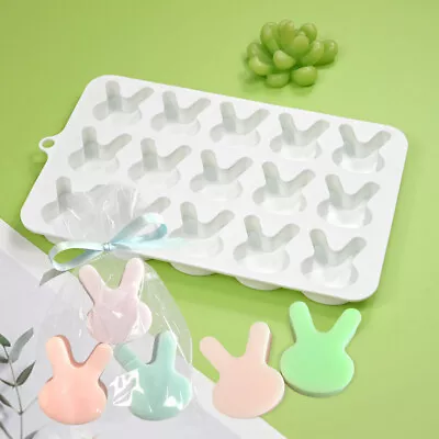 Easter Rabbit Silicone Mold Bunny Dinosaur Egg Baking Chocolate Candy Mo-wq • £6.23