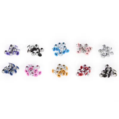 100pcs 3mm Scrapbook Eyelet Random Mixed Color Metal Eyelets For DIY Clothes.hap • $2.51