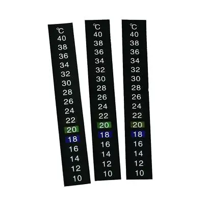 3 X Brew2Bottle LCD Home Brew Stick On Adhesive Thermometer • £2.95
