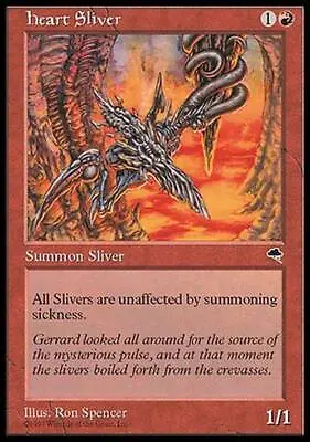 Heart Sliver ~ Tempest [ Excellent ] [ Magic MTG ] • £2.98