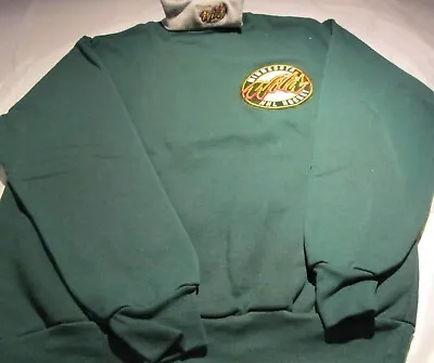 Minnesota Wild Sweatshirt Medium Turtleneck NHL Majestic 50/50 Cotton/Poly • $15.75