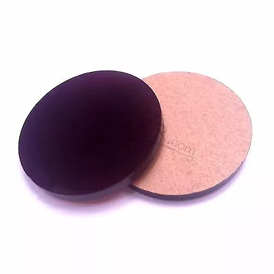 (100) 1-1/4  X 1/8  PURPLE Acrylic Circle Disc Plexiglas Plastic Miniature Base • $18.99