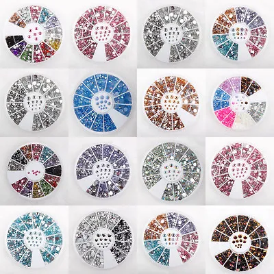 Various Rhinestones Pearls Wheels Nail Body Art Face Gems Festival Costume Craft • $6.20