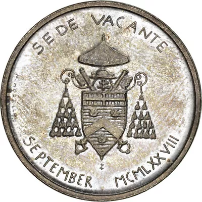 [#43571] Coin VATICAN CITY Sede Vacante 500 Lire 1978 MS Silver KM:141 • $57.89