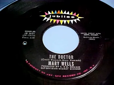 Mary Wells -EX/NM VINYL & EX AUDIO-The Doctor / Two Lovers History (Funk/Soul) • $11.99
