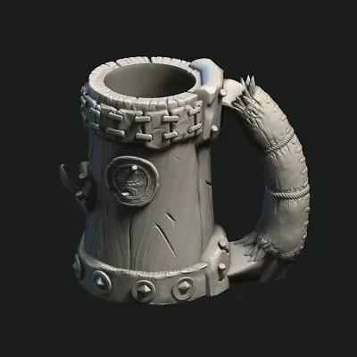 Half Orc Themed Mythic Mug With FREE Insert/Riser • £23.99