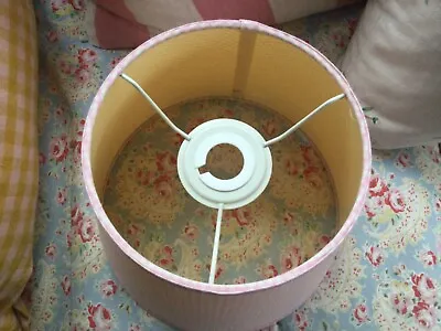 Laura Ashley Pink Gingham Checked Lamp Shade • £15