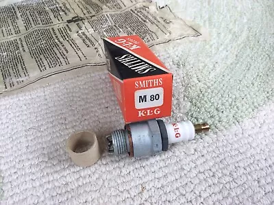 Vintage Motorcycle KLG M80 Spark Plug BMW DKW Indian Norton Rudge Villiers • $21.16