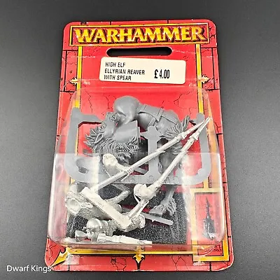 Games Workshop Warhammer High Elf Ellyrian Reaver With Spears B Sealed 1997  • $43.10