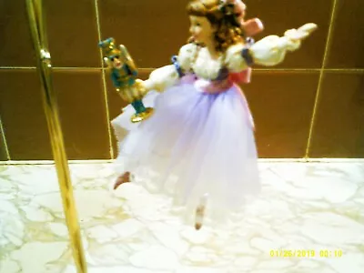 2023-kurt Adler 5   Resin -nutcracker Suite Ballet-clara/nutcracker Ornament-new • $17.50