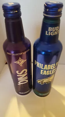 $5.99 • Buy Bud Light (1) Philadelphia Eagles 2020 & (1) Furman Paladins 2022. 16oz Aluminum