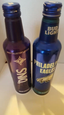 $5.99 • Buy Bud Light *philadelphia Eagles 2020 & Furman Paladins 2022. Empty  16oz Aluminum