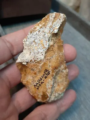 Neanderthal Middle Paleolithic France - Scraper Déjeté Levallois Denticulate • $49