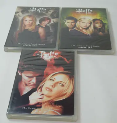 Buffy The Vampire Slayer DVD Lot Seasons 2 3 4 • $9.99