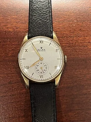 Vintage Early 1926 18Kt Gold Rolex Precision Wrist Watch - Running • $2495