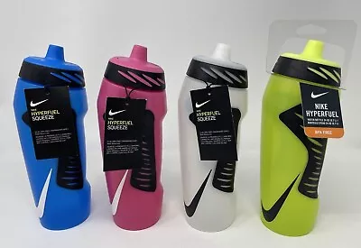 $11.99 • Buy Nike Hyperfuel Water Bottle 24oz Sports Fitness Gym Cycling Drinking Walking NEW