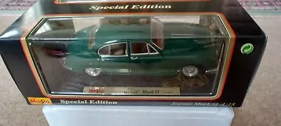 Maisto Special Edition Jaguar Mark II Model Car 1.18 Scale With Original Box • £25