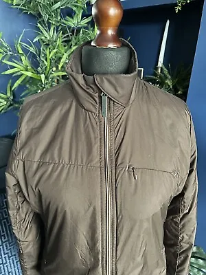 Merrell PrimaLoft Jacket Womens Size Medium Full Zip Coat Brown Hiking Walking • £39.99