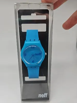 Neff Typhoon  Dial Watch( Blue )Color CYAN Style NF0232 New  • $30
