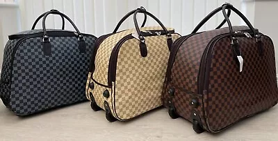 £29.75 • Buy Designer Travel Duffle Bag Gym Overnight Weekend, City Break Luggage 3 To 7 Days