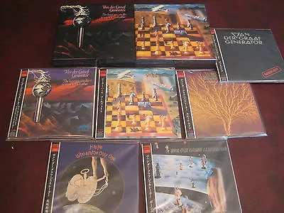 Van Der Graaf Generator Verified 6 Replica Japan Obi 24 Bit Mastered Cd Sets • $359.99