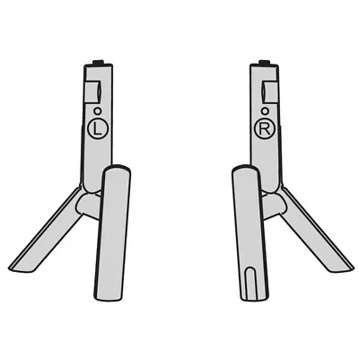 Genuine Samsung 2019 TV 55  Q75R QLED QA55Q75RAWXXY Stand Set Legs Screws • $178.95