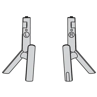 Genuine Samsung 2019 TV 75  Q75R QLED QA75Q75RAWXXY Stand Set Legs Screws • $218.95