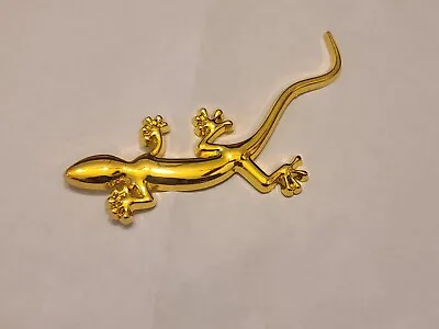 Reflective Car Metal Truck Sticker Lizard Gecko Decal Badge Emblem Decor • $10