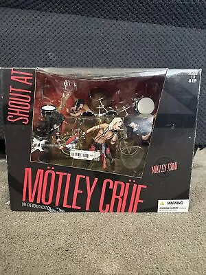 Mcfarlane Toys Motley Crue Shout At The Devil Deluxe Boxed Edition 2004 New • $190