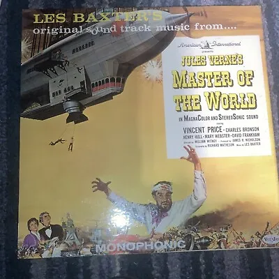 Original Soundtrack Master Of The World Les Baxter Vincent Price Jules Verne • $41.85