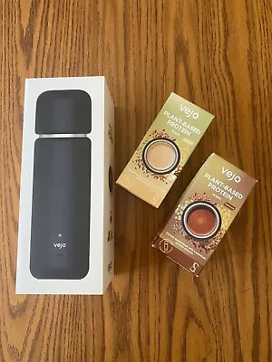 NIB - Vejo Mobile Personal Blender USB Rechargeable Black; 8 Pods Free Shipping • $24.99