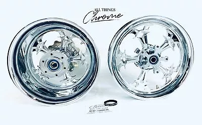 $3599.99 • Buy Gsxr Stock Size Chrome Street Fighter Wheels 2001-2004 Suzuki Gsxr 1000